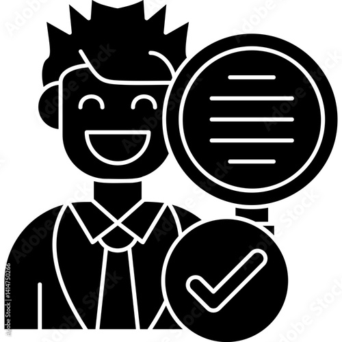 Audit Icon Vector Element