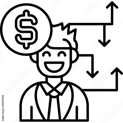 Direction Icon Vector Element