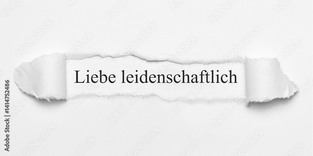 Obraz premium Liebe leidenschaftlich 