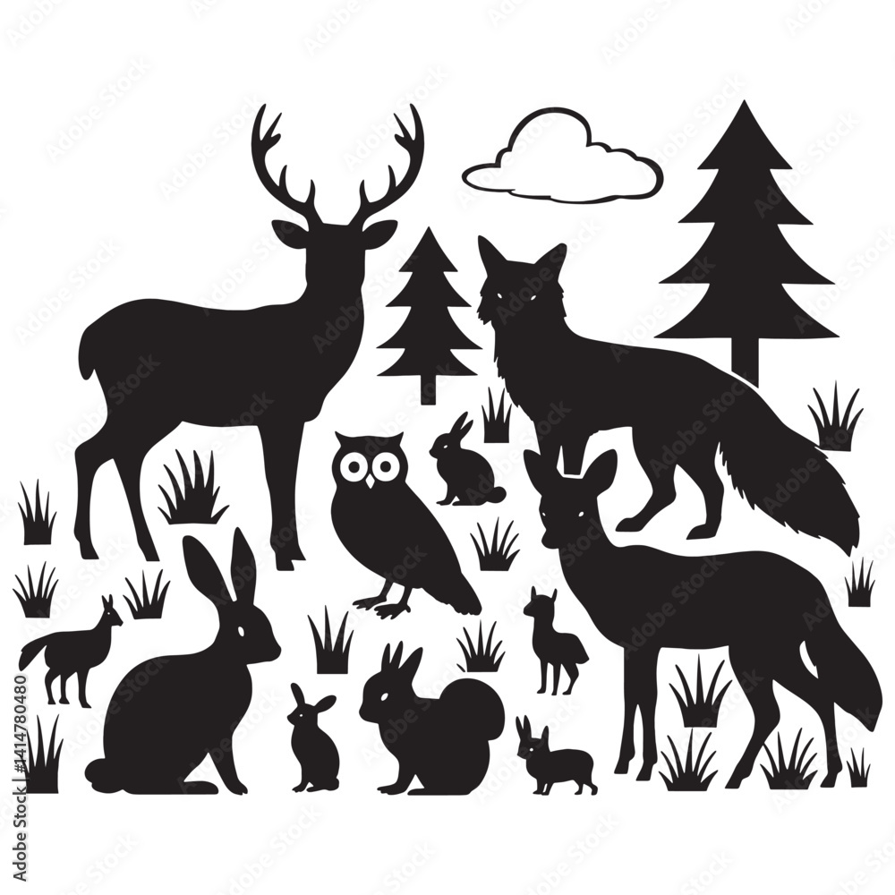 Fototapeta premium Animals Diverse, Majestic, and Wonders of Nature