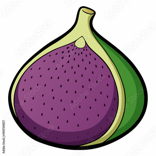 vector illustration of a fresh fruit