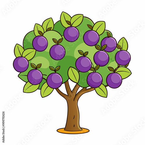 tree with fruits
