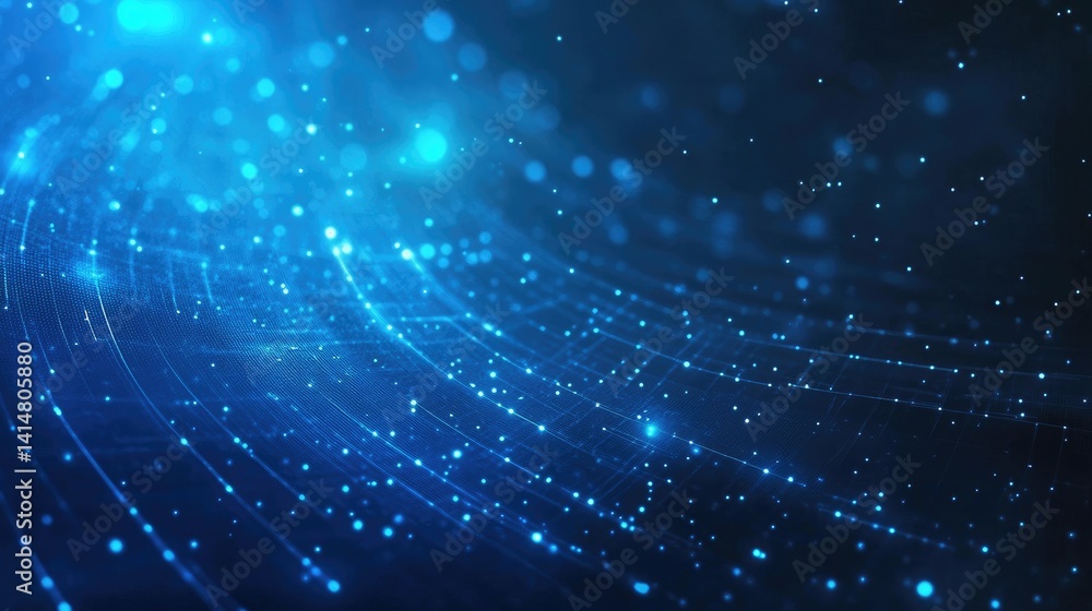 Abstract blue technology background for science and business Abstract blue technology background for science and business