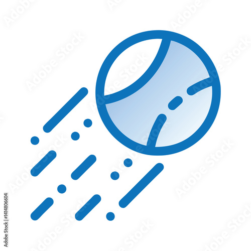  Fast ball throwing icon vector illustration on white background