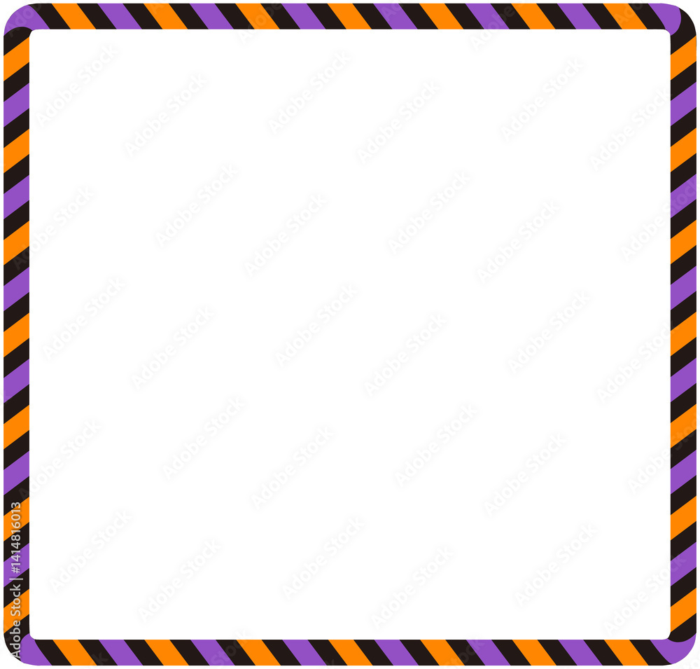 Halloween Square Border Halloween Square Border