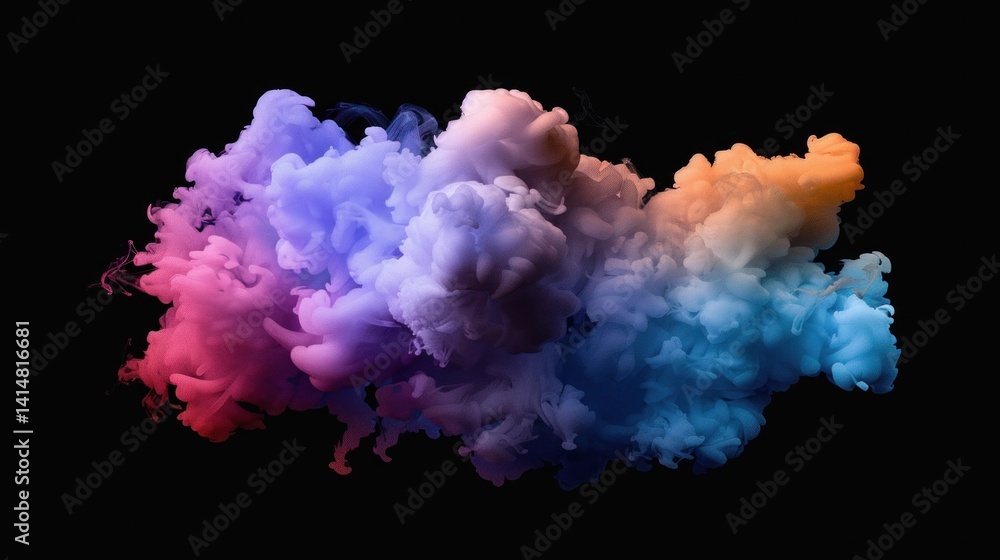 Multicolored ink explosion abstract photography Multicolored ink explosion abstract photography