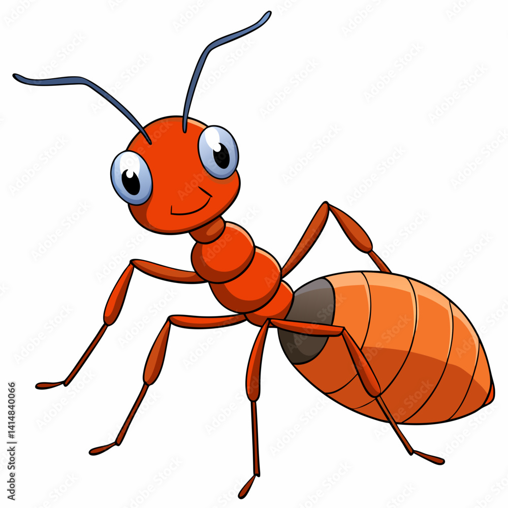 vector illustration of cartoon cockroach vector illustration of cartoon cockroach