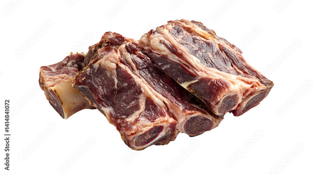 Delicious Pulled Pork Isolated on White Background for Culinary Designs and Menu Displays Delicious Pulled Pork Isolated on White Background for Culinary Designs and Menu Displays