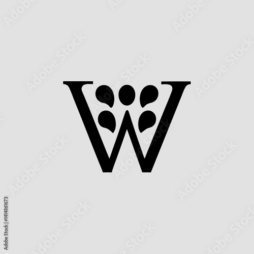 Letter "W" logo vector design