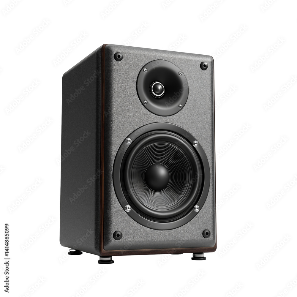 modern stylish black speaker isolated on white transparent background modern stylish black speaker isolated on white transparent background