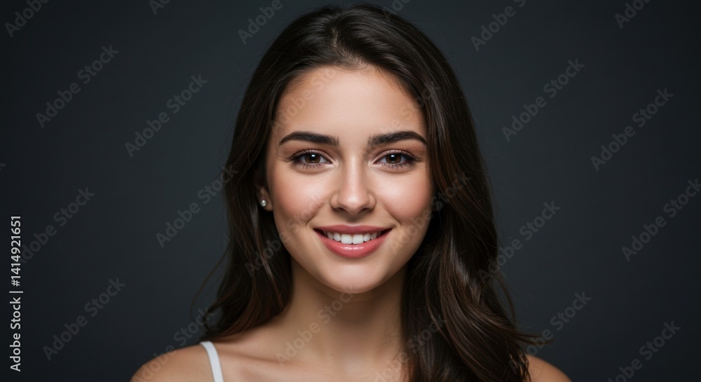Happy woman with perfect smile. Happy woman with perfect smile.