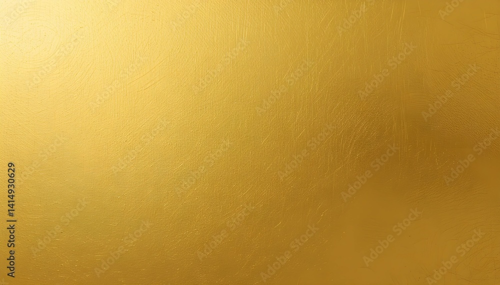 Fototapeta premium Plain gold background with texture