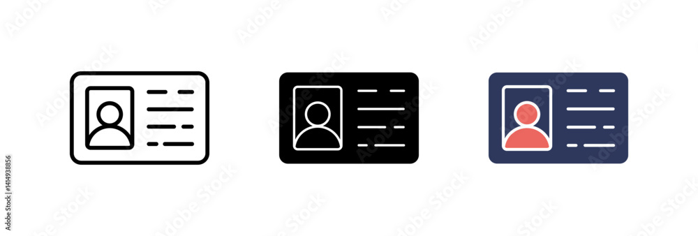 Id Card Icon Id Card Icon