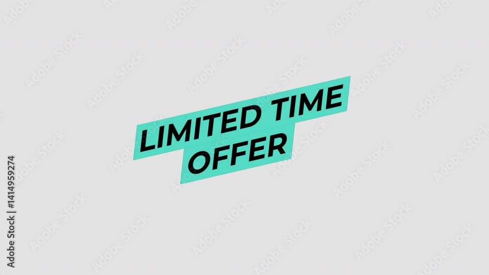 limited time offer word animation motion graphic video with Alpha Channel, transparent background use for web banner,sale promotion,advertising, marketing transparent background limited time offer word animation motion graphic video with Alpha Channel, transparent background use for web banner,sale promotion,advertising, marketing transparent background