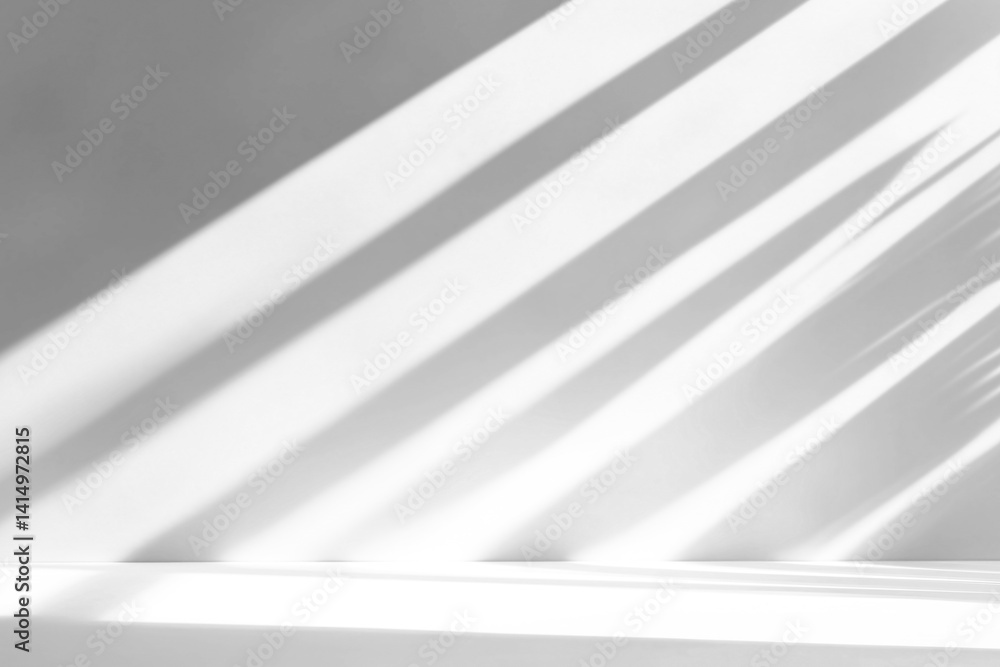 Obraz premium shadow overlay effects of realistic branch and window shadows isolated on transparent background,mockup of shadow for product presentation, backdrop,Summer sunlight and shadow overla