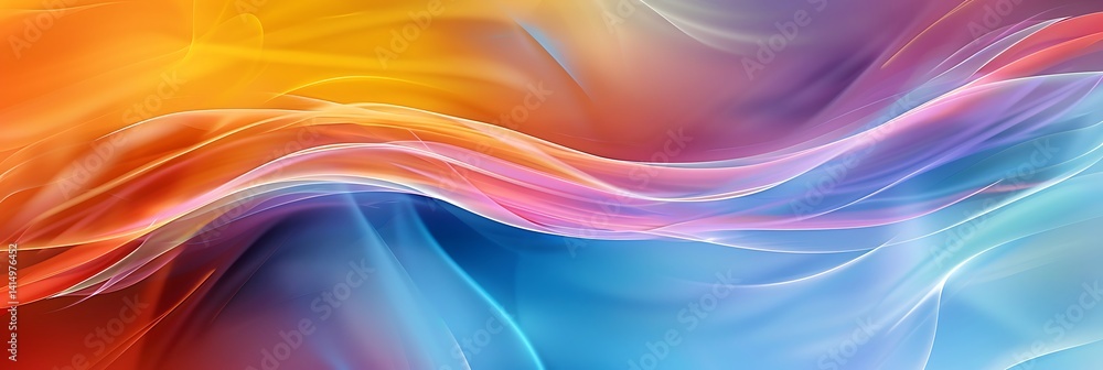 Abstract background featuring dynamic, flowing streams of colorful light or smoke weaving together in vibrant orange, yellow, blue, pink, and purple hues.
Abstract background featuring dynamic, flowing streams of colorful light or smoke weaving together in vibrant orange, yellow, blue, pink, and purple hues.