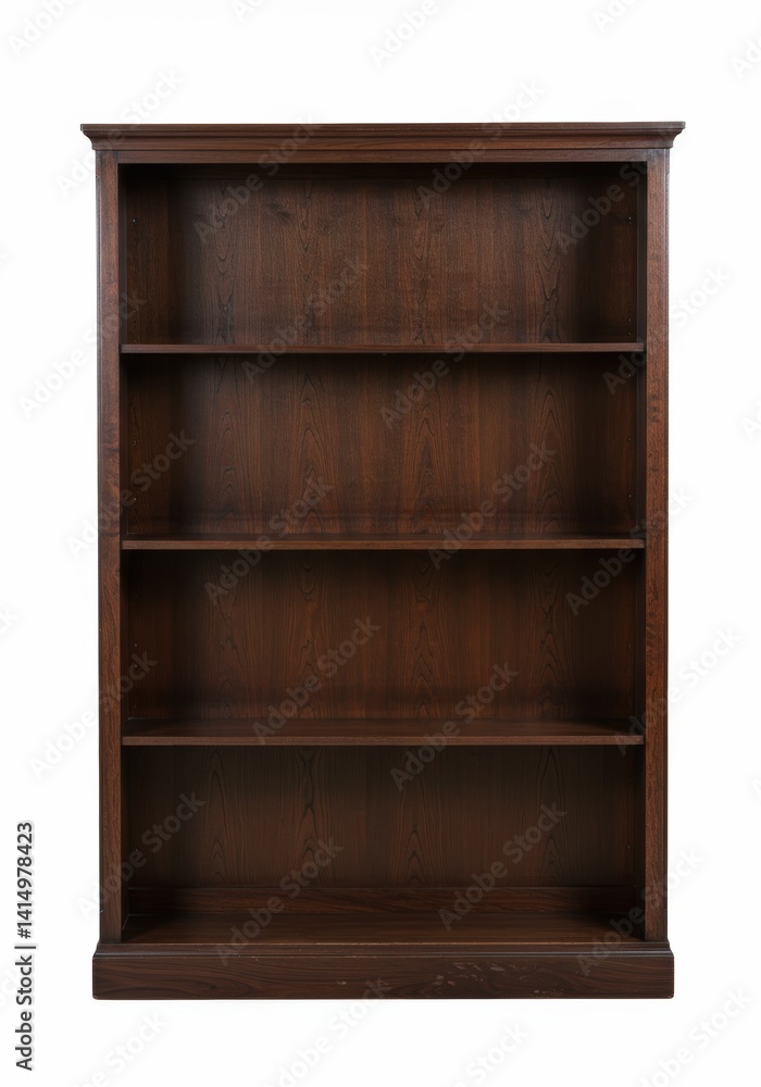 Bookcase isolated on a white Bookcase isolated on a white