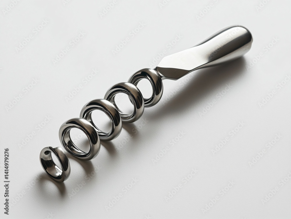 Spiral Cheese Knife Spiral Cheese Knife