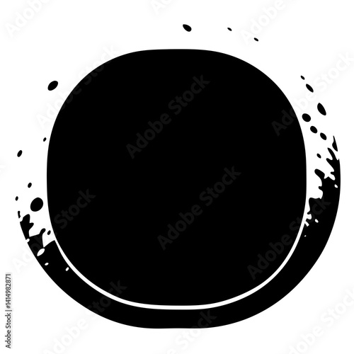 Clean Squircle Vector Geometric Shape