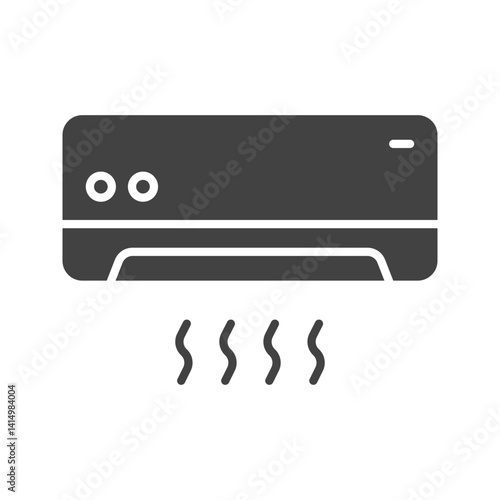 AC icon vector image. Suitable for mobile apps, web apps and print media.