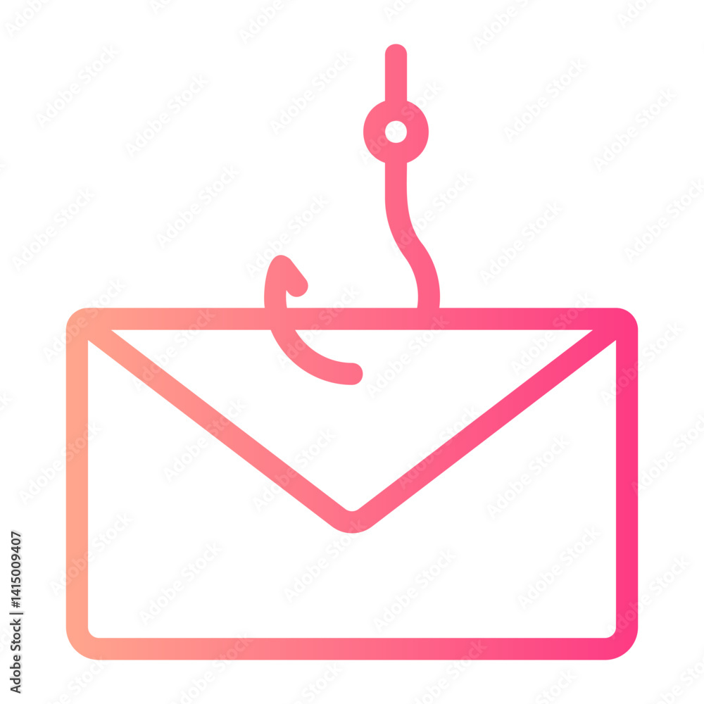phishing gradient icon