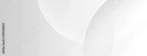 A minimalist white background with smooth, curved patterns. The white background features subtle texture and elegant white gradients. Minimal abstract gradient curve vector background