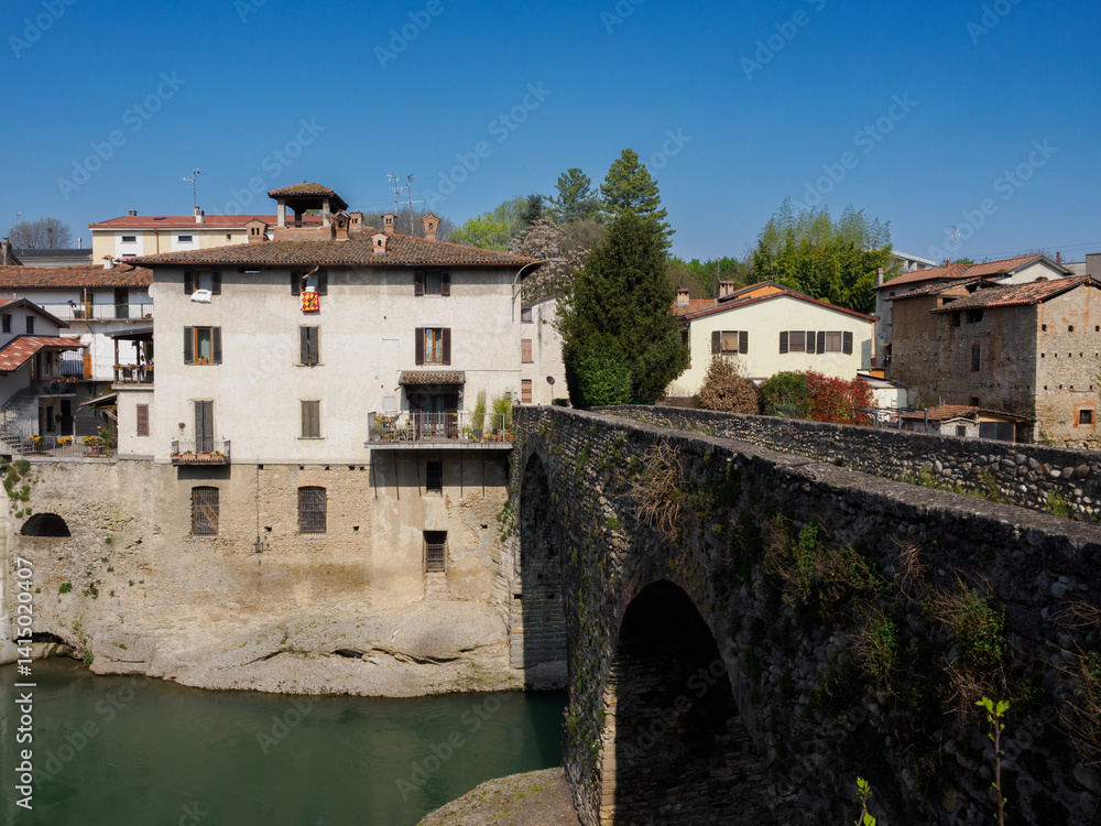 Brembate, historic town in Bergamo province, Italy