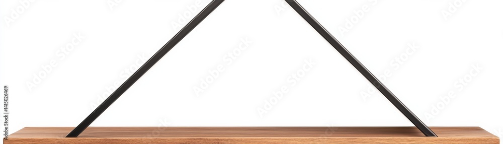 a triangle shelf unit clipart, edgy home storage, geometric steel frame, Scandinavian wood, isolated on white background a triangle shelf unit clipart, edgy home storage, geometric steel frame, Scandinavian wood, isolated on white background