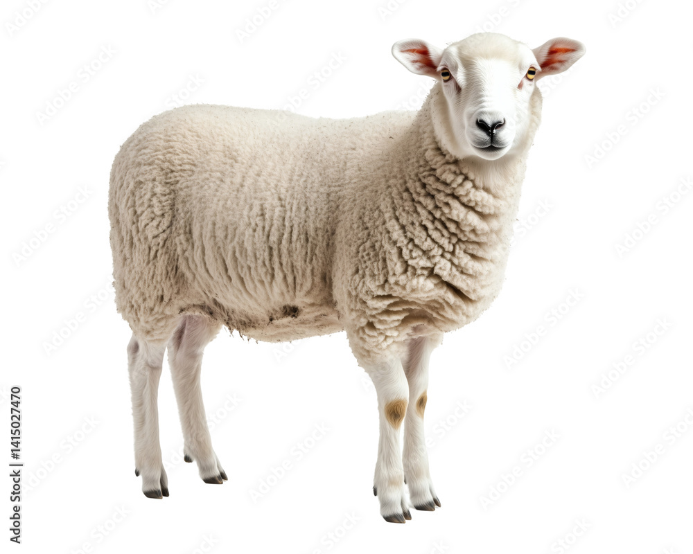 Sheep on Transparent Background Sheep on Transparent Background
