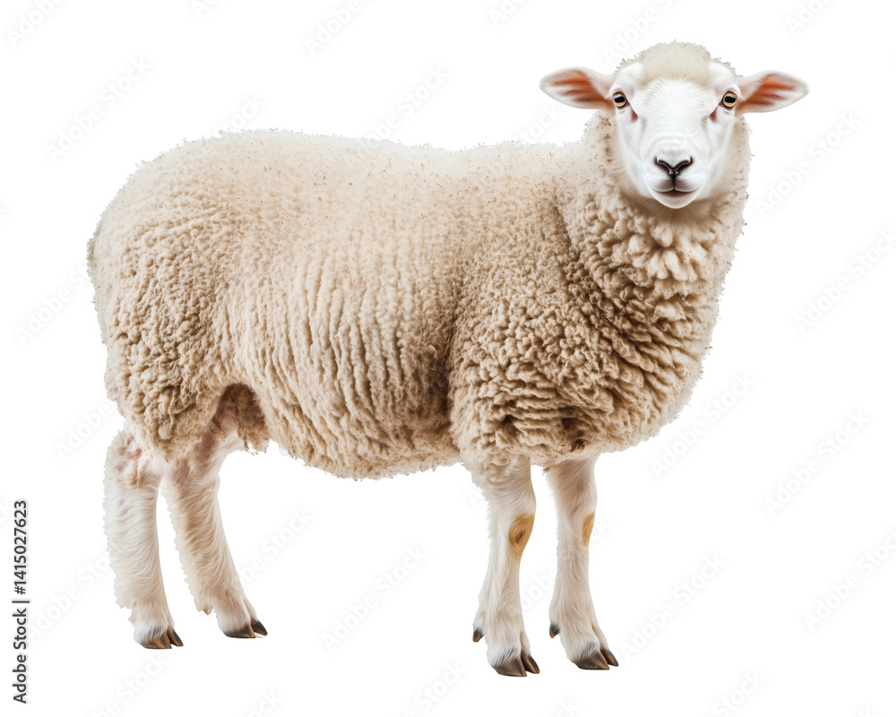 Sheep on Transparent Background Sheep on Transparent Background