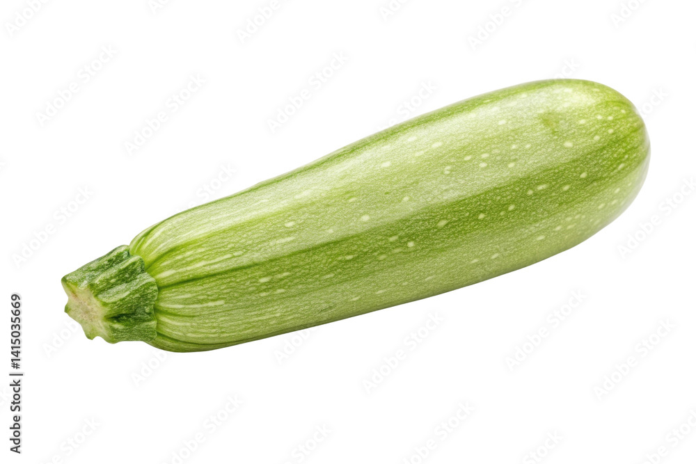 PNG Fresh green zucchini close-up with detailed texture PNG Fresh green zucchini close-up with detailed texture