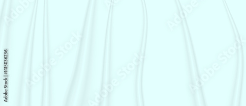soft turquoise silk.vector texture of light fabric with folds