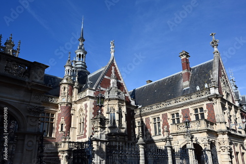 Obraz na płótnie Palais Benedictine in Fecamp, Normandie w salonie