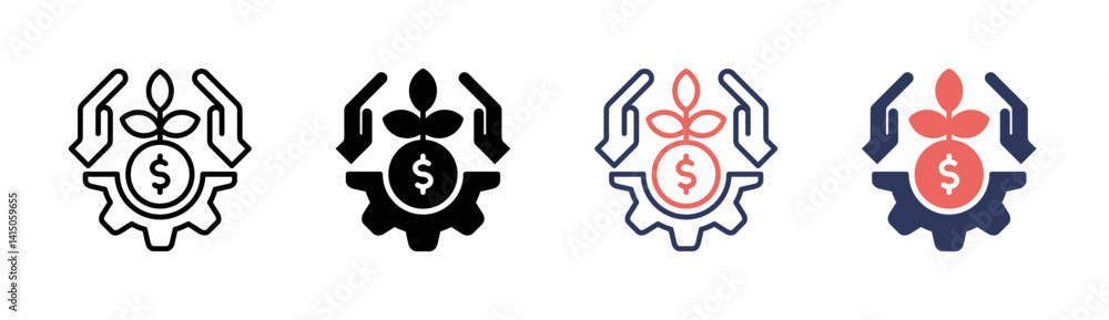 Obraz premium Bootstrapping Icon