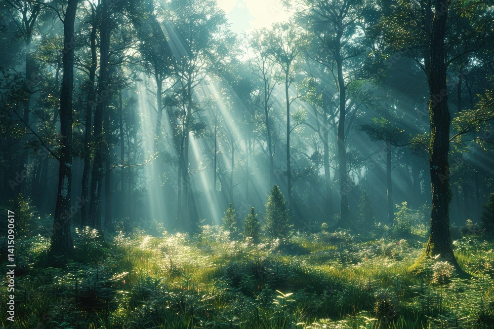 Fototapeta premium breathtaking mountain range with snow-capped peaks under a clear blue sky