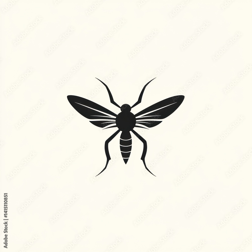 Mosquito Silhouette Mosquito Silhouette