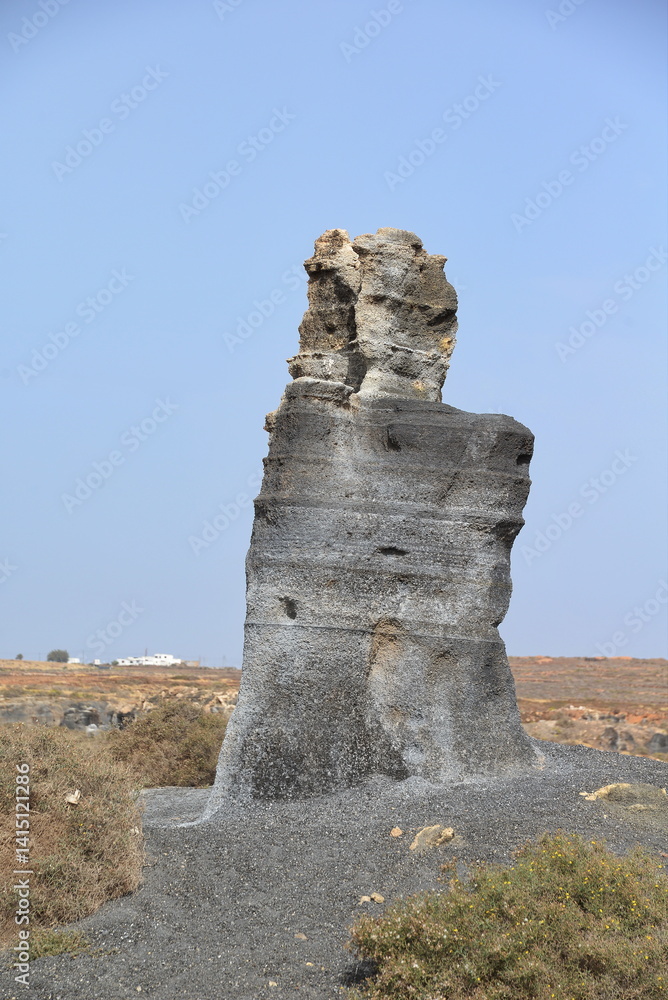 La Ciudad estratificada auf Lanzarote