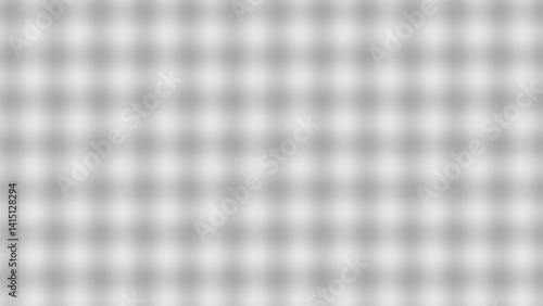 Abstract, blurred,  gray and white checkered pattern