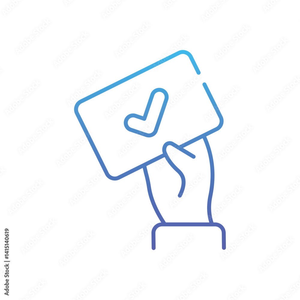 Vote Vector icon Vote Vector icon
