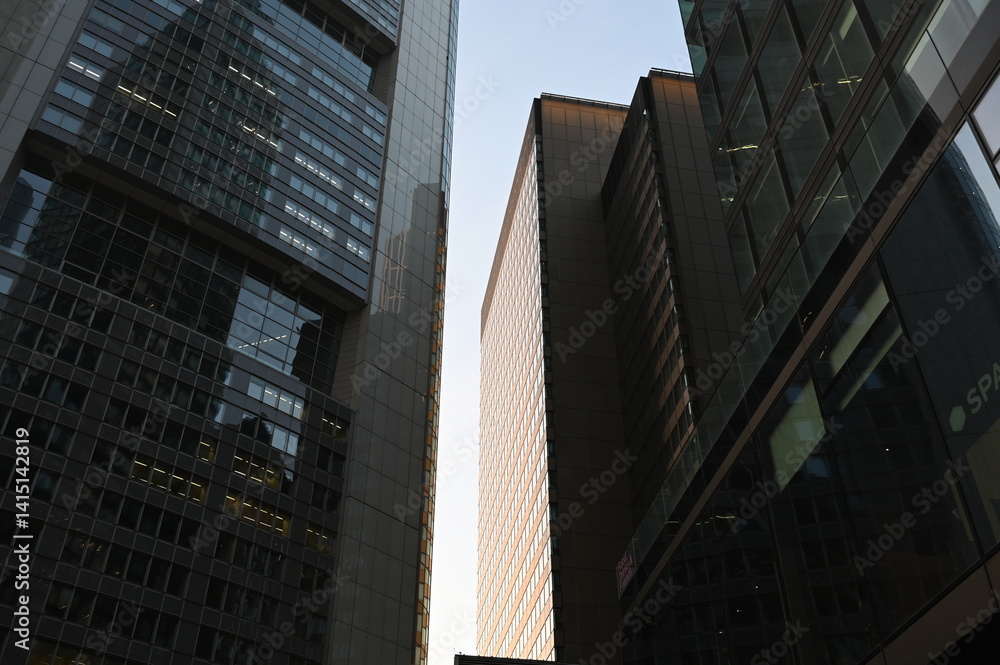 Naklejka premium Hochhaus in Frankfurt