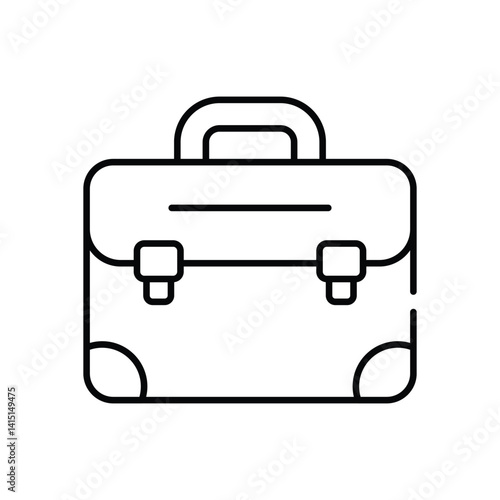 Document Bag  Vector icon