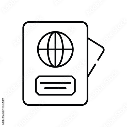 Citizenship  Vector icon