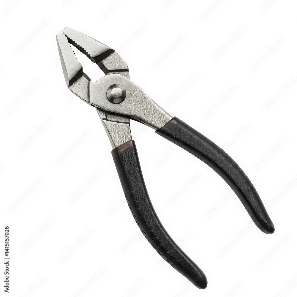Steel Combination Pliers with Black Rubber Grip Handles Isolated on White Background – Multipurpose Hand Tool for Gripping, Twisting, and Cutting
Steel Combination Pliers with Black Rubber Grip Handles Isolated on White Background – Multipurpose Hand Tool for Gripping, Twisting, and Cutting