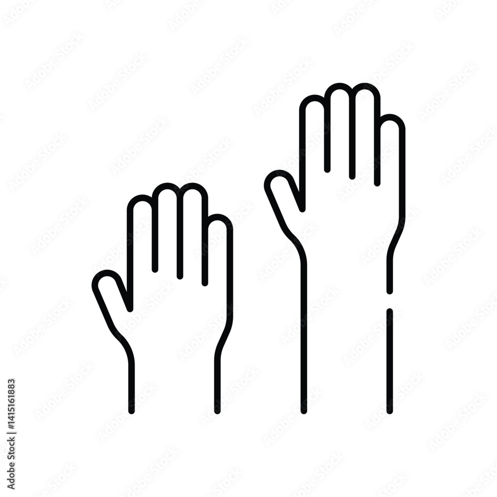 Partipication Vector icon Partipication Vector icon