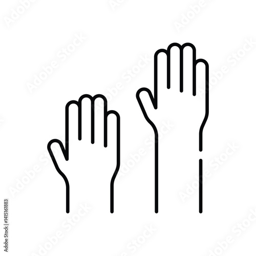 Partipication  Vector icon