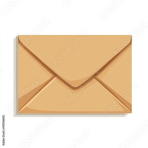 Simple tan envelope
