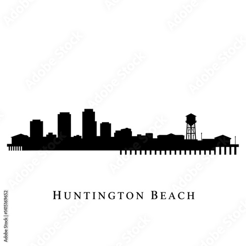 Huntington Beach Skyline.