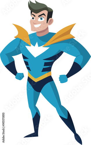 Super Man Pose 