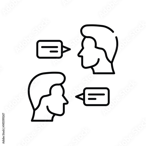 Dispute   Vector icon