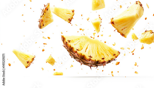 Whole Pineapple with Water Drops – Fresh Organic Produce

